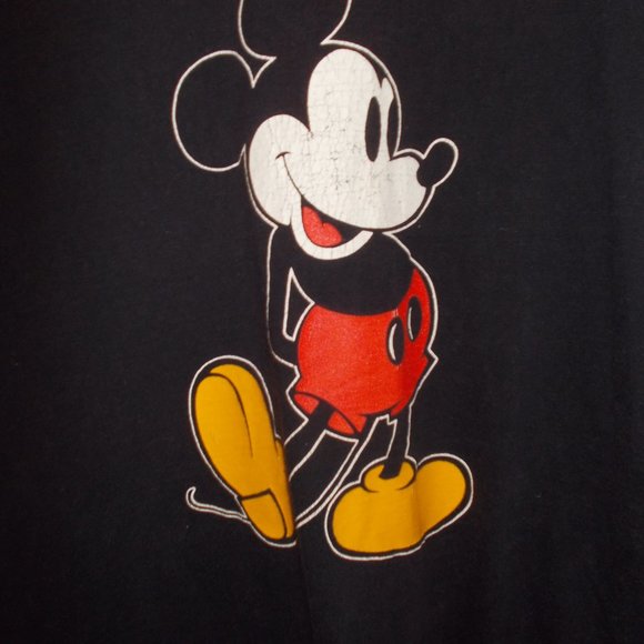 VTG Single Stitch Disney Character Fashions Mickey Mouse Graphic T-Shirt Size XL - Picture 4 of 7